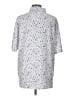 Nicklaus Stars Silver Short Sleeve Blouse Size L - photo 2