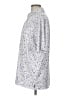 Nicklaus Stars Silver Short Sleeve Blouse Size L - photo 5
