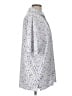 Nicklaus Stars Silver Short Sleeve Blouse Size L - photo 4