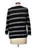 Croft & Barrow Stripes Black Pullover Sweater Size L - photo 2