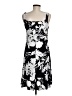 Chaps Graphic Black Casual Dress Size 6 - photo 2
