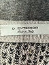 D. Exterior Tweed Blue Casual Skirt Size M - photo 4