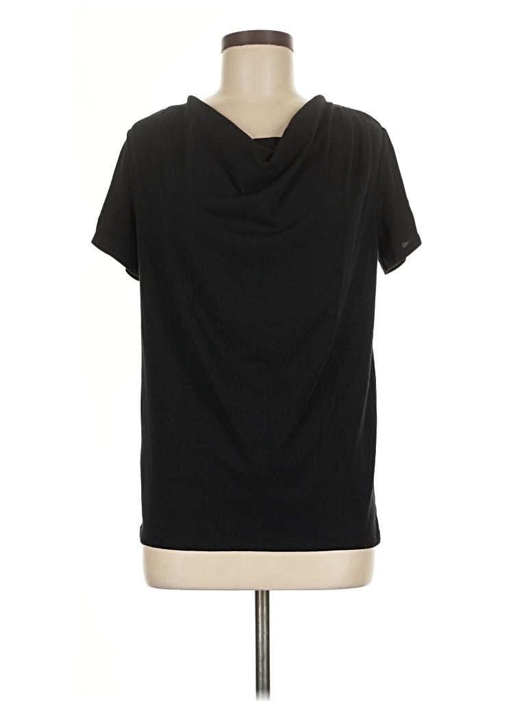 Pre-owned Lucy Short Sleeve T-shirt In Black