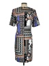 Nanette Lepore Print Gray Casual Dress Size 4 - photo 2