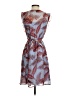 CAbi 100% Polyester Tropical Blue Cocktail Dress Size XS - photo 2