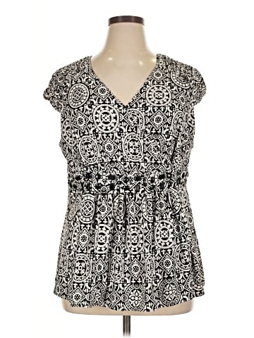 R.Q.T Short Sleeve Blouse (view 1)