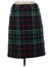 Talbots Plaid Green Formal Skirt Size 2 - photo 1