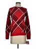 Charter Club Plaid Red Pullover Sweater Size XS - photo 2