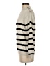 Kirundo Stripes Ivory Turtleneck Sweater Size S - photo 5