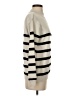 Kirundo Stripes Ivory Turtleneck Sweater Size S - photo 4