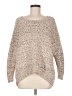 Jennifer Lopez Tweed Tan Ivory Pullover Sweater Size M - photo 1