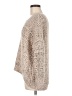 Jennifer Lopez Tweed Tan Ivory Pullover Sweater Size M - photo 5