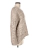 Jennifer Lopez Tweed Tan Ivory Pullover Sweater Size M - photo 4
