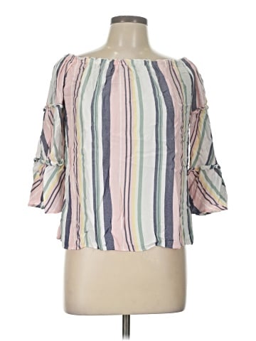 Drew 3/4 Sleeve Blouse (view 1)