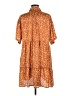 Mittoshop 100% Polyester Animal Print Orange Casual Dress Size M - photo 2