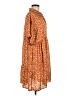 Mittoshop 100% Polyester Animal Print Orange Casual Dress Size M - photo 4