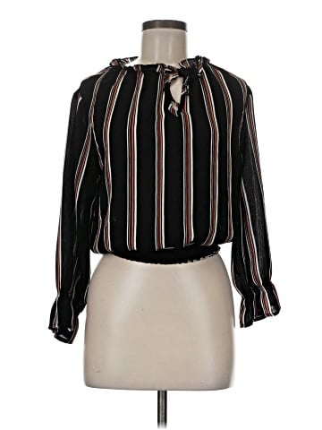 Twine & String Long Sleeve Blouse (view 1)