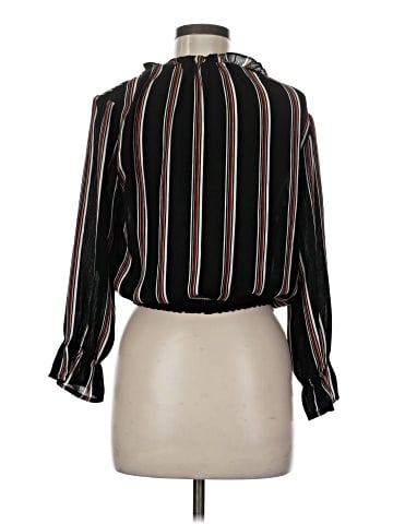 Twine & String Long Sleeve Blouse (view 2)
