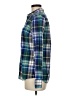 J.Crew 100% Cotton Plaid Blue Green Long Sleeve Button-Down Shirt Size 6 - photo 5