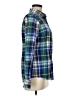 J.Crew 100% Cotton Plaid Blue Green Long Sleeve Button-Down Shirt Size 6 - photo 4