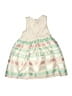 Purple Rose 100% Polyester Ivory Dress Size 6 - photo 2