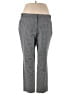 Jones Studio Houndstooth Gray Casual Pants Size 16 - photo 1
