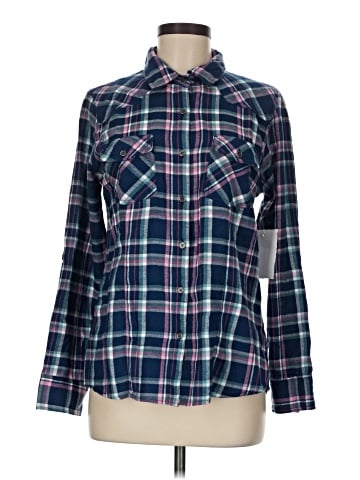 Overdrive Long Sleeve Button-Down Shirt (view 1)