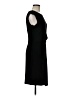 Ann Taylor Solid Black Cocktail Dress Size M - photo 4