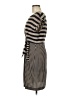 Just... Taylor 100% Polyester Stripes Brown Casual Dress Size 6 - photo 5