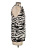Calvin Klein 100% Polyester Silver Sleeveless Blouse Size XS - photo 4