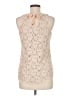 Thyme and Honey Tan Sleeveless Blouse Size M - photo 2