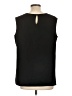 BonWorth 100% Polyester Black Sleeveless Blouse Size M - photo 2