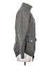 Express 100% Cotton Gray Raincoat Size XS - photo 4