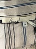 Floreat 100% Rayon Stripes Silver Long Sleeve Blouse Size XS - photo 7