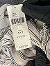 Floreat 100% Rayon Stripes Silver Long Sleeve Blouse Size XS - photo 8