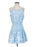 Lele Paisley Blue Cocktail Dress Size S - photo 1