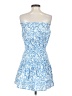 Lele Paisley Blue Cocktail Dress Size S - photo 2