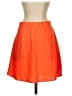 J.Crew 100% Polyester Solid Orange Casual Skirt Size XS - photo 2