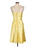 BCBGMAXAZRIA 100% Polyester Yellow Cocktail Dress Size 10 - photo 2