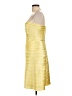 BCBGMAXAZRIA 100% Polyester Yellow Cocktail Dress Size 10 - photo 5