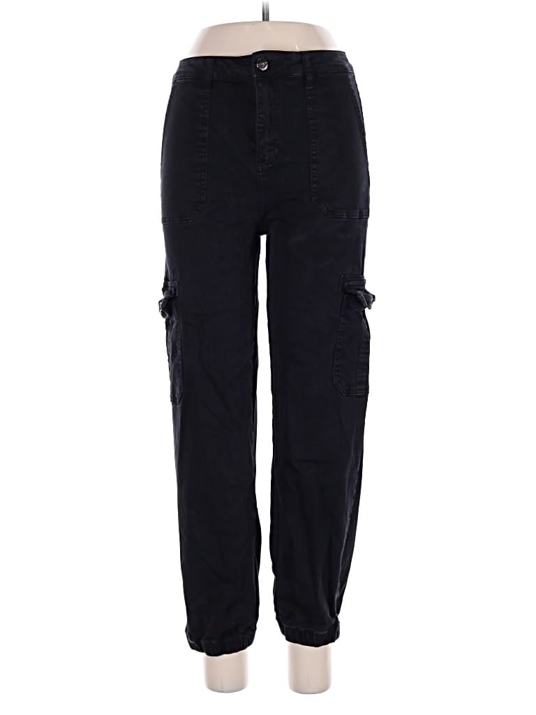 Pre-owned Risen Cargo Pants In Black