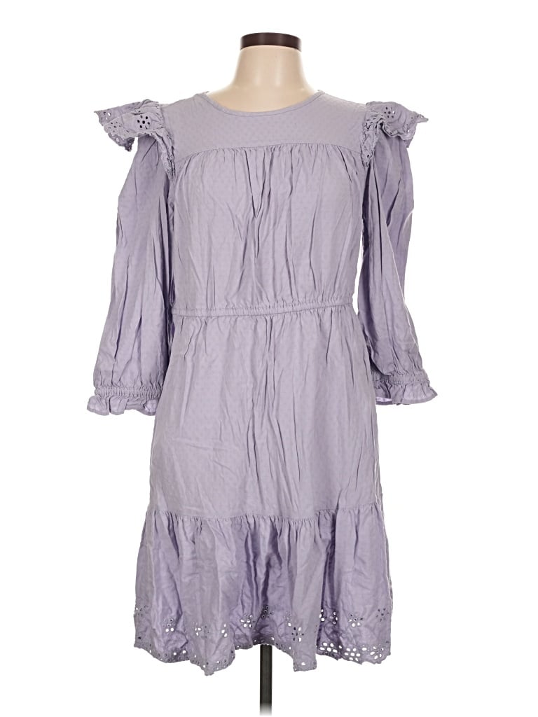 Pre-owned Universal Thread Casual Dress In Purple