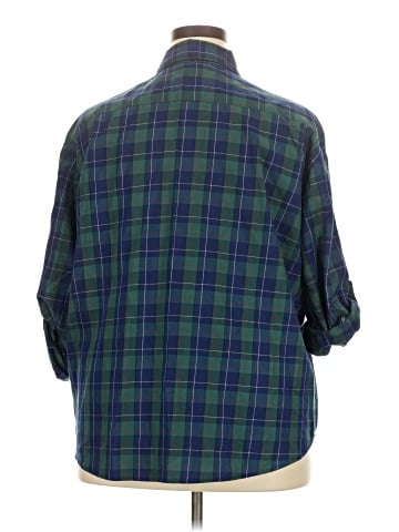 Allison Daley 3/4 Sleeve Button-Down Shirt (view 2)
