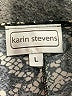 Karin Stevens Print Black Cocktail Dress Size L - photo 7