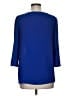 Express 100% Polyester Blue 3/4 Sleeve Blouse Size S - photo 2