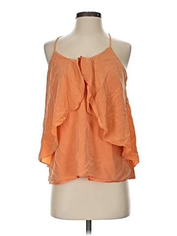 Leona by Lauren Leonard Sleeveless Silk Top (view 1)