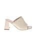 Napoleoni 100% Leather Ivory Sandals Size EU 38 - photo 1