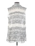 CAbi Gray Sleeveless Blouse Size S - photo 2