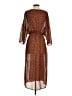 Forever 21 100% Polyester Stars Brown Cocktail Dress Size XS - photo 2