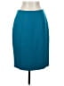 Halogen Solid Teal Formal Skirt Size 2 - photo 1
